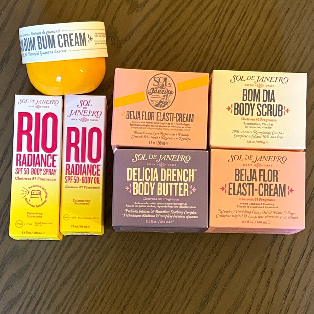 Sol de Janeiro skincare set